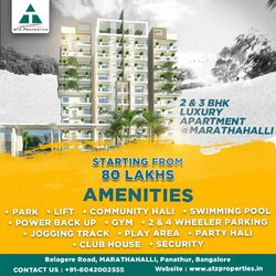 Best apartment for sale near me - ATZ properties - Bangalore