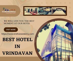 Book Best Hotel in Vrindavan at Kridha Residency - Delhi photo 1