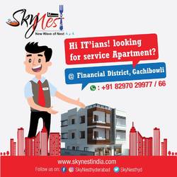 Fully Furnished Service Apartments in Gachibowli | Skynest Service Apartments - Hyderabad photo 1