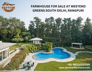 Westend Greens Farmhouse for Sale – Shokeen Farm Land - Delhi photo 1