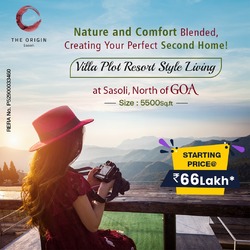 The Origin Sasoli Plot Near Airport in North Goa - Panaji photo 1
