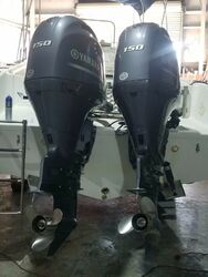 Twin Used Yamaha 150 HP 4 Stroke Outboard Motor - Delhi