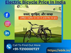 Revolutionize Your Ride with eBik Electric Cycles! Best Prices in India - Delhi photo 1