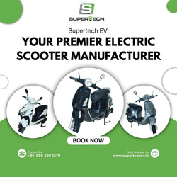 Electric Scooter Manufacturing Company – SupertechEV - Bahadurgarh photo 1