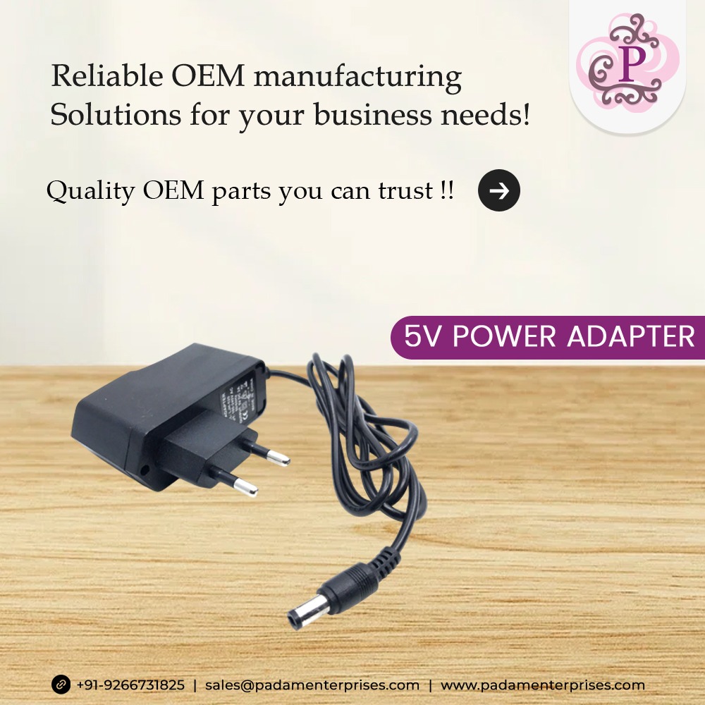 5V Power Adapter Manufacturers | Padam Enterprises photo 1