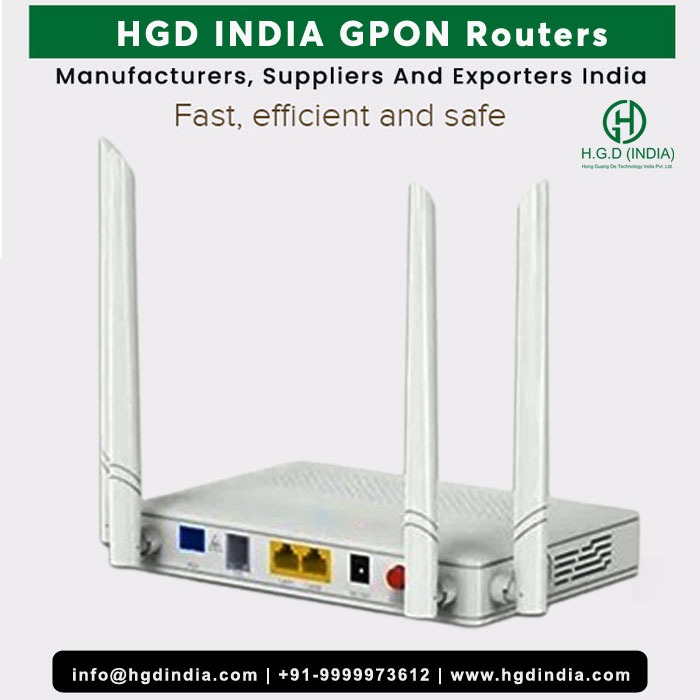 GPON Routers Manufacturers, Suppliers and Exporters India
