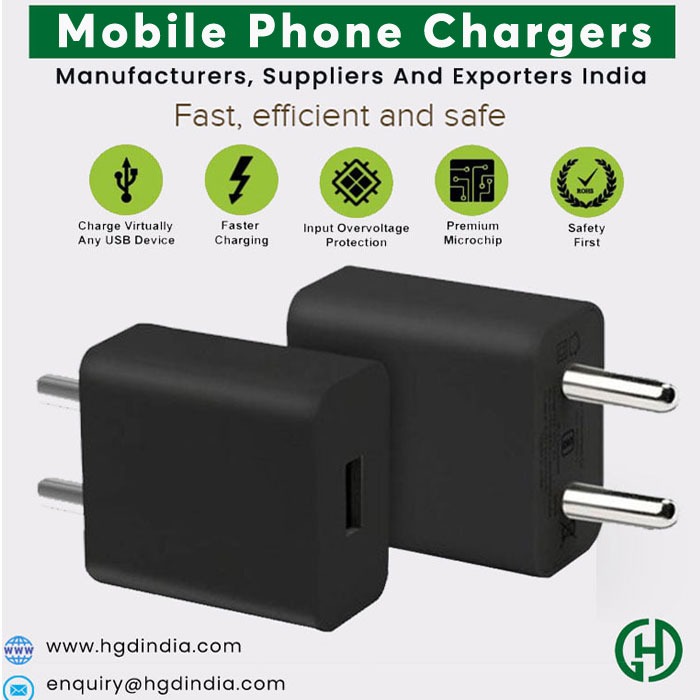 Mobile Phone Chargers Manufacturers, Suppliers and Exporters India