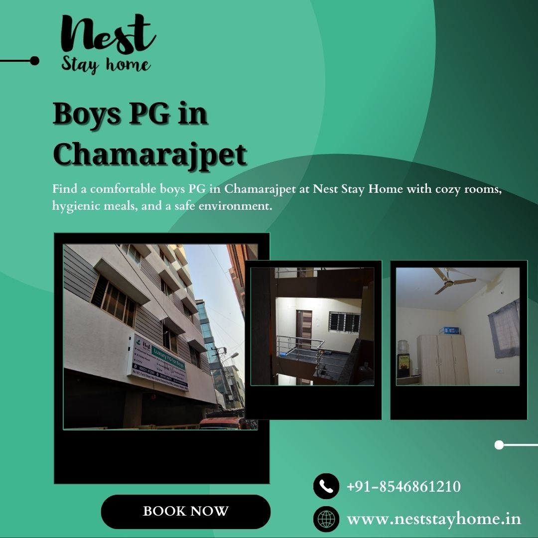Nest Stay Home | Boys PG in Chamarajpet photo 1