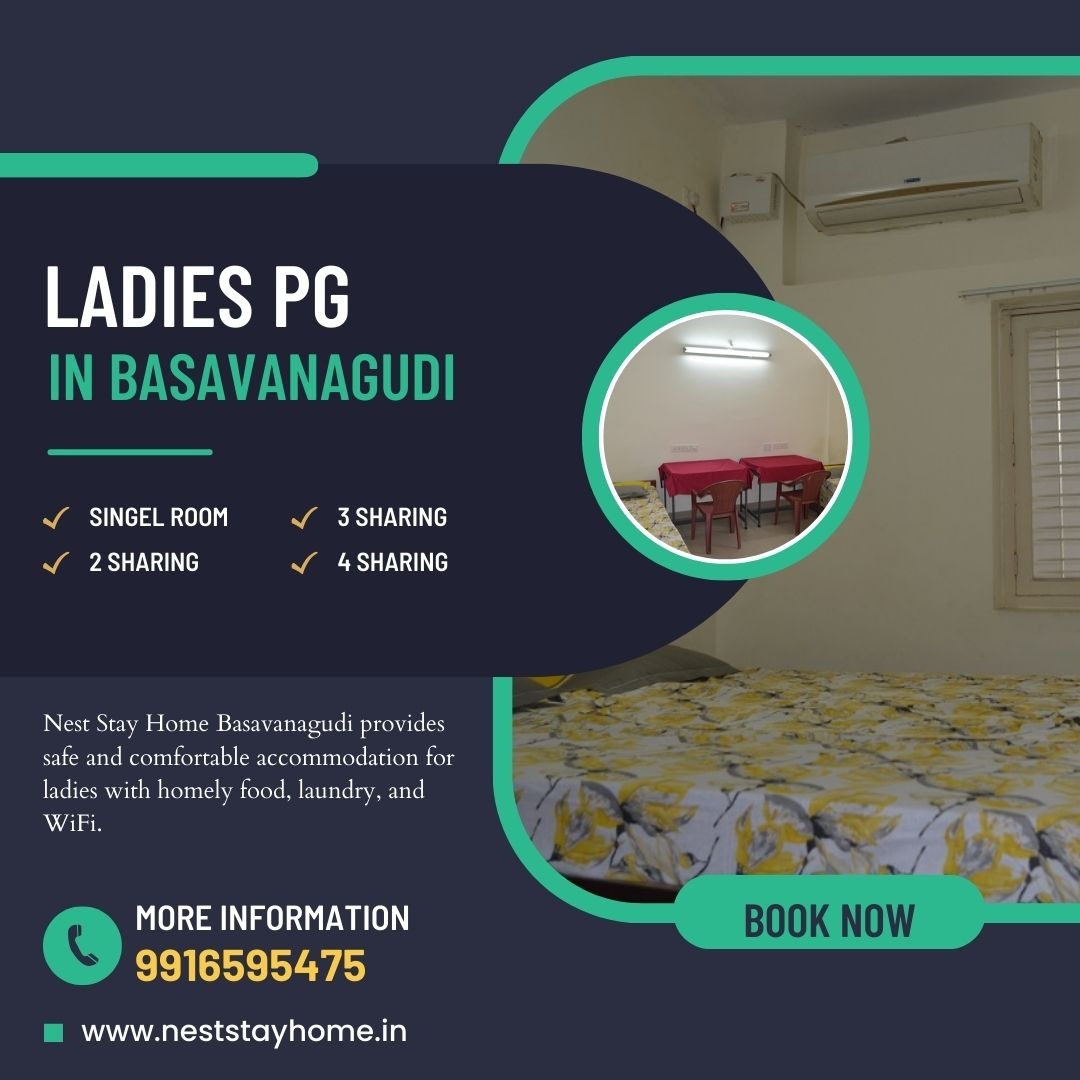 Nest Stay Home | Ladies PG in Basavanagudi photo 1
