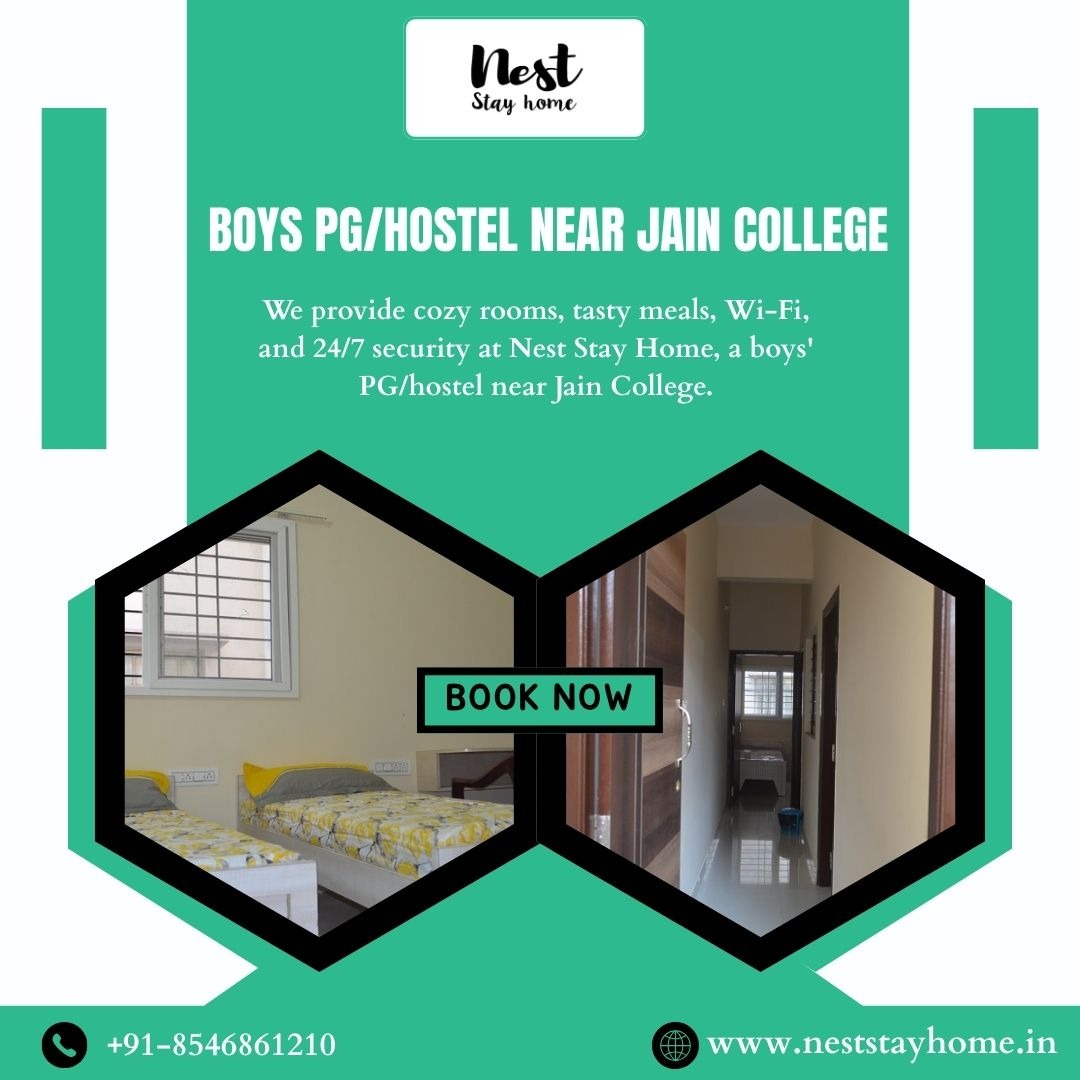 Nest Stay Home | Boys PG/Hostel near Jain College photo 1