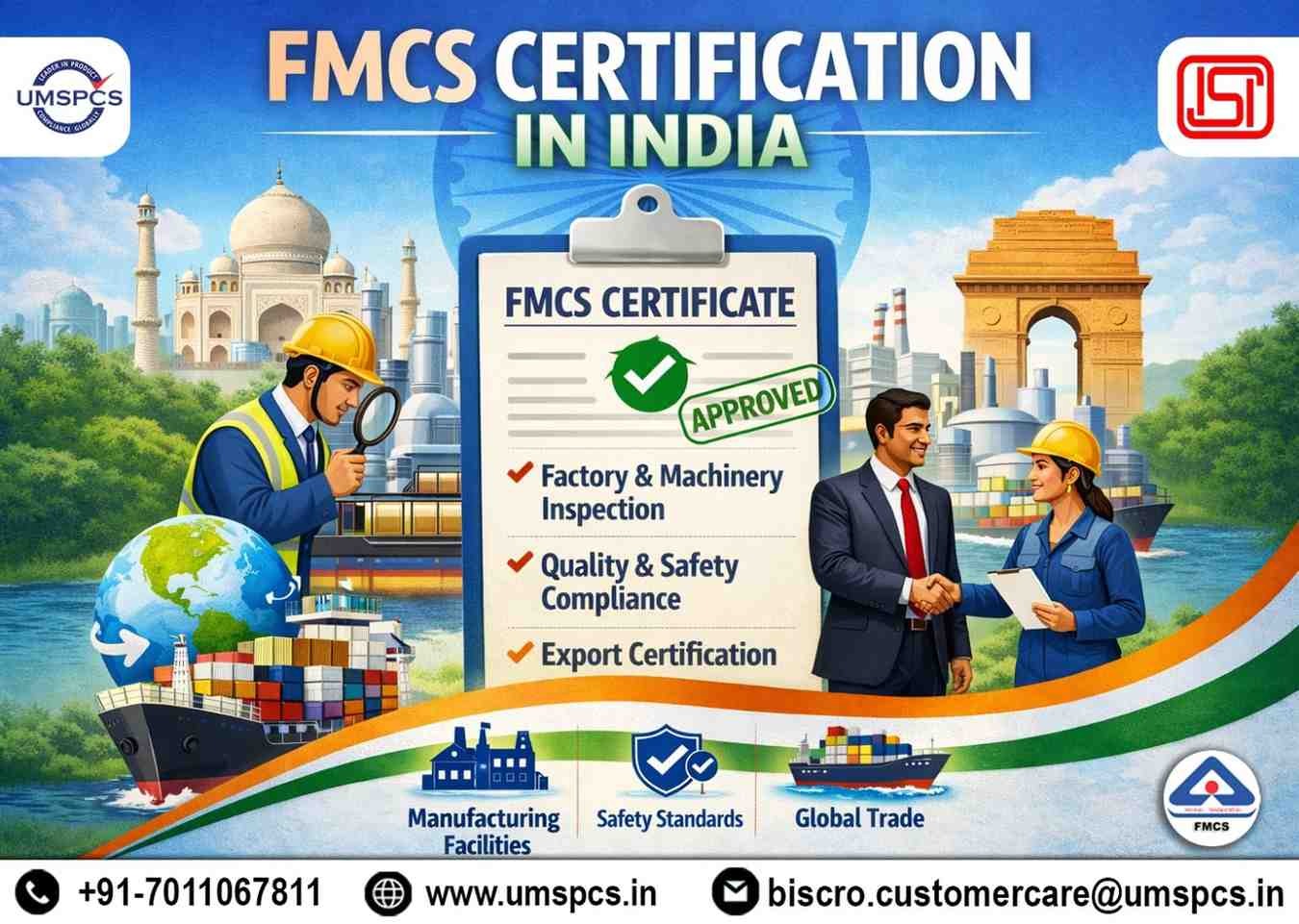 How to get BIS FMCS Certificate photo 1