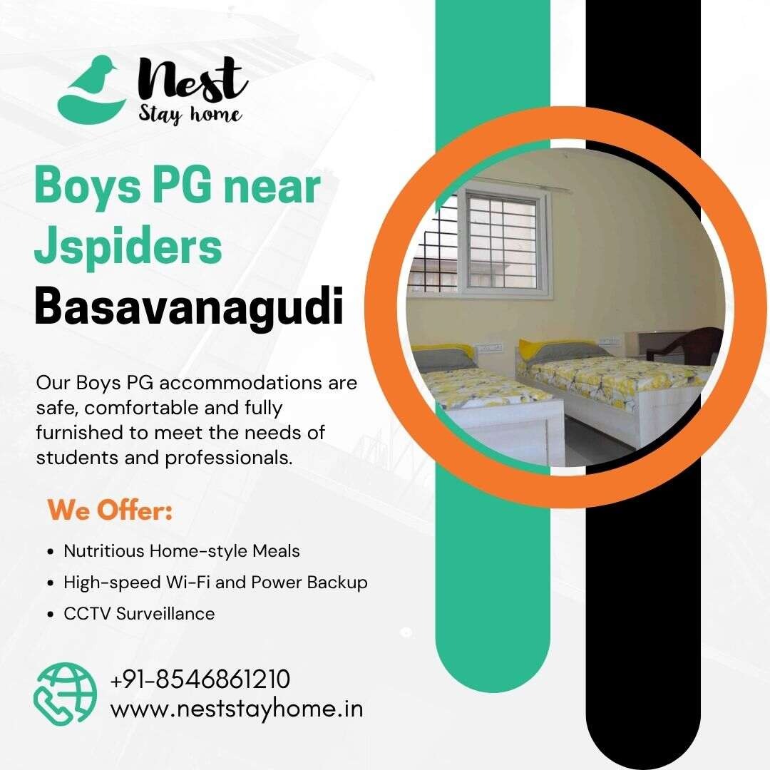Boys PG near jspiders Basavanagudi | Basavanagudi PG for Gents photo 1