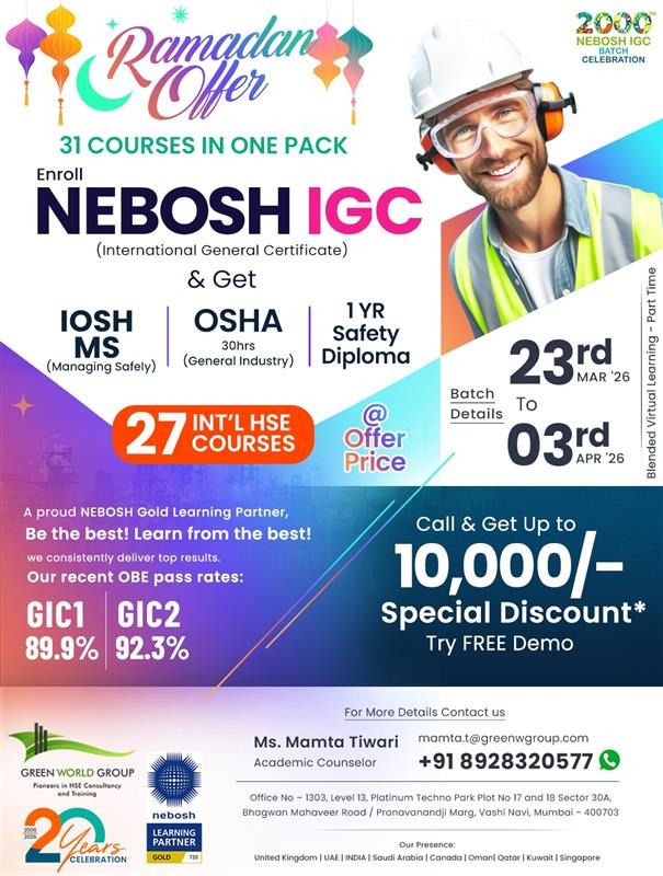 NEBOSH IGC Training course in Thane photo 1