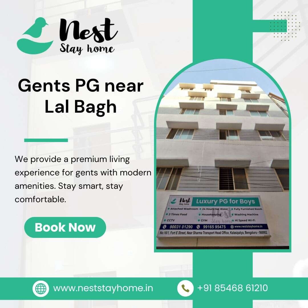 Gents PG near Lal Bagh | PG for Men in Basavanagudi photo 1