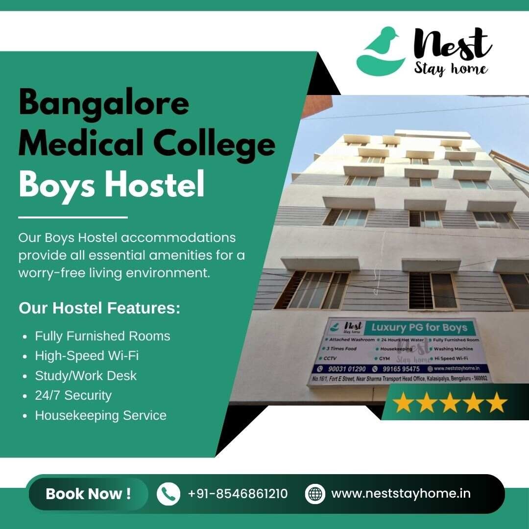 Bangalore Medical College Boys Hostel | Single Room PG in Kalasipalya photo 1