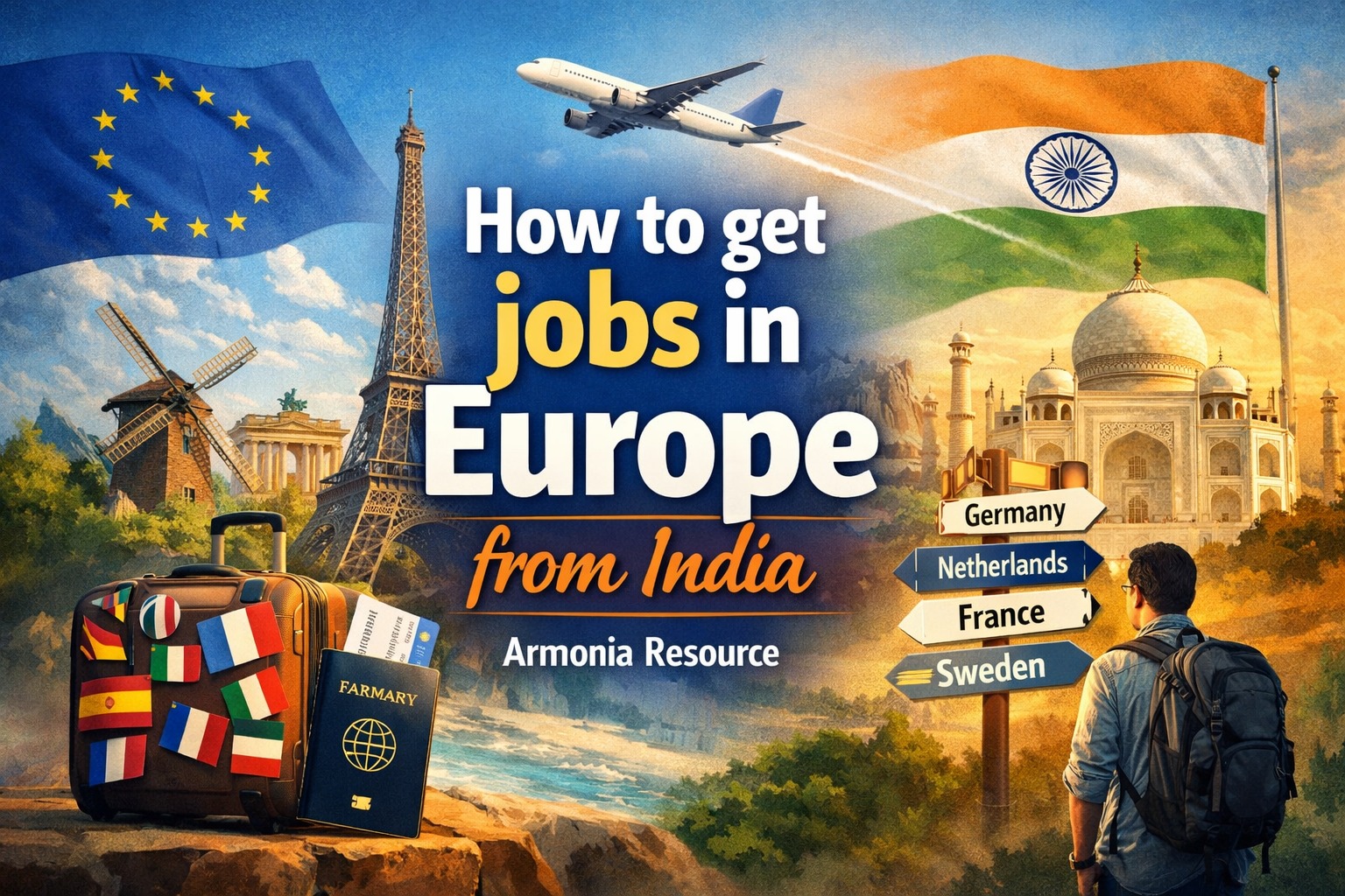Unskilled jobs in Europe from India - Armonia Resource photo 1