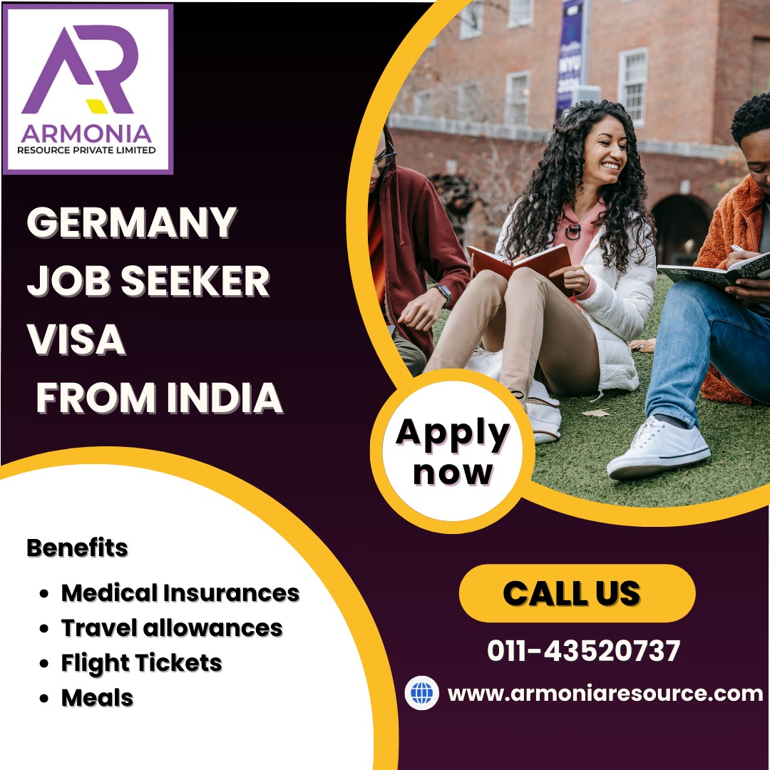 Germany job seeker visa for Indian - Armonia Resource