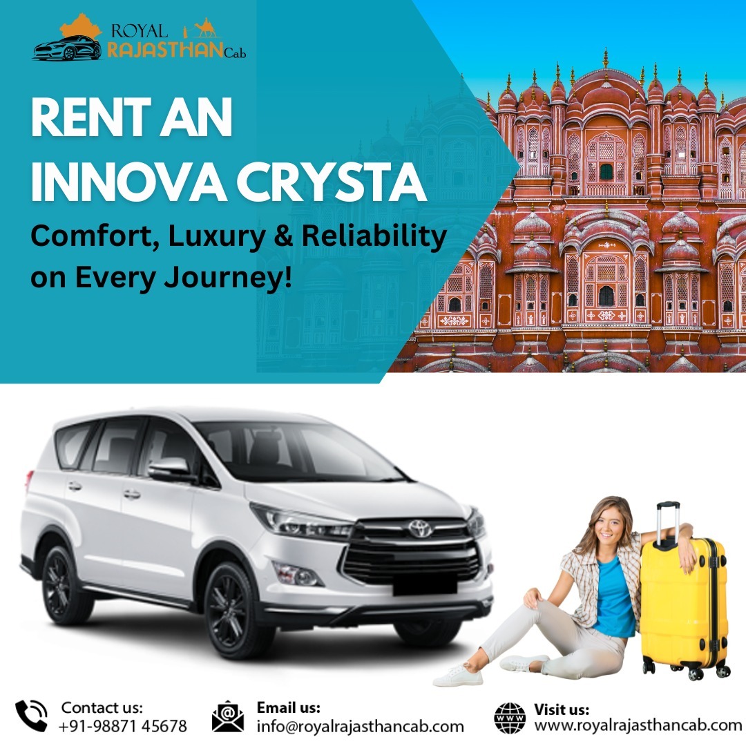 Jaipur Innova Crysta Rental – Trusted Car Hire Service photo 1
