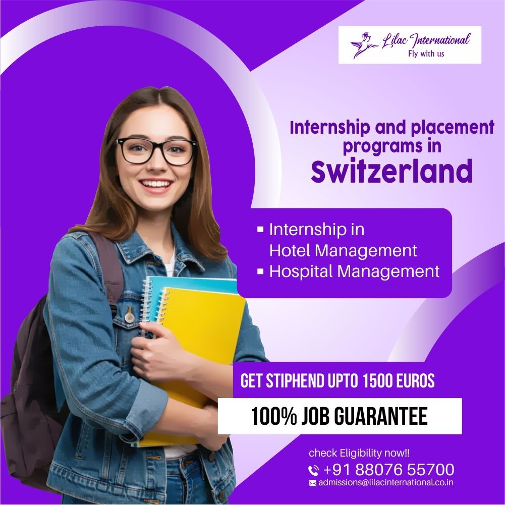 Lilac International Internship and placement programs in Switzerland!! photo 1