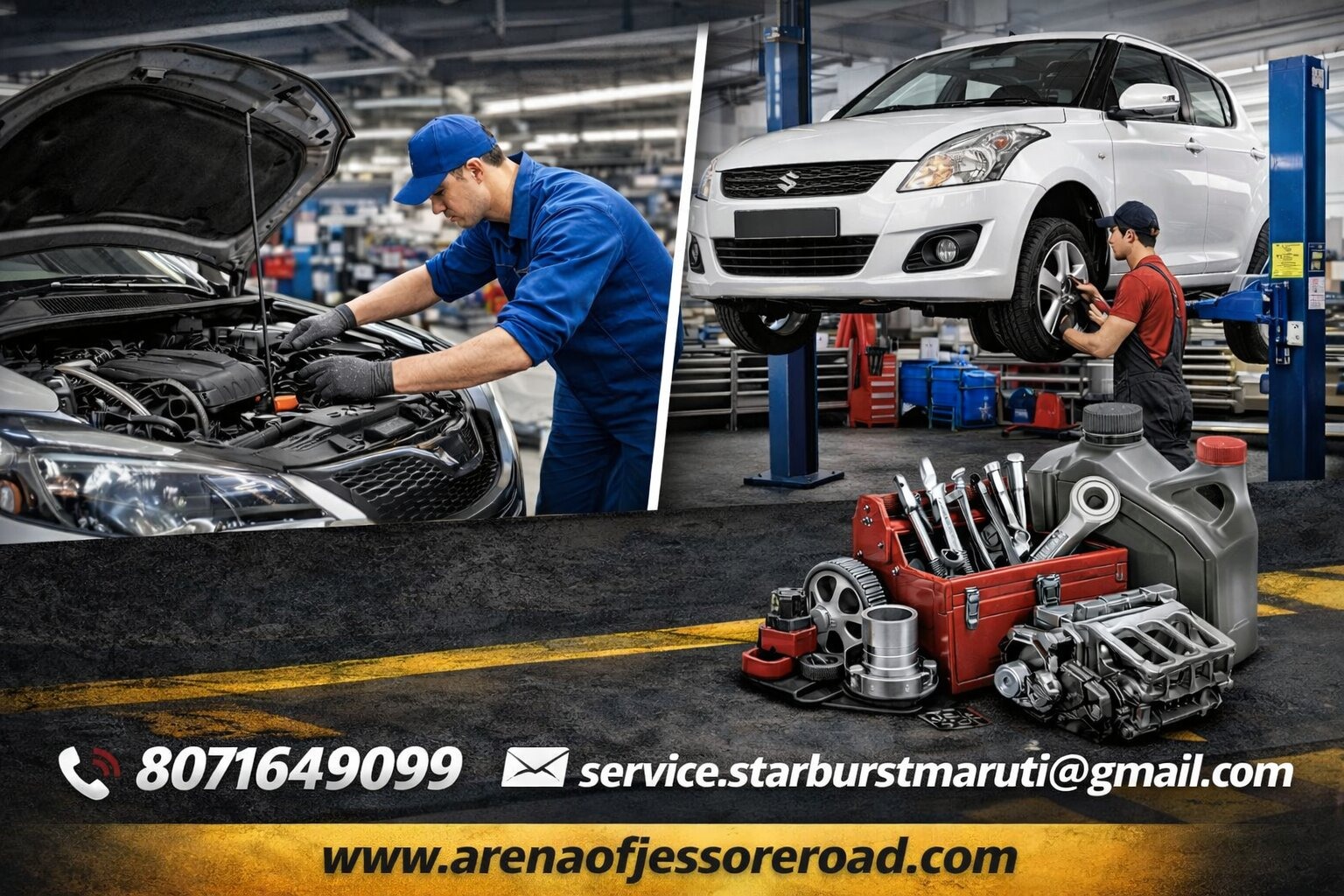 Starburst Motors – Car Repair & Maintenance Service in Rajarhat