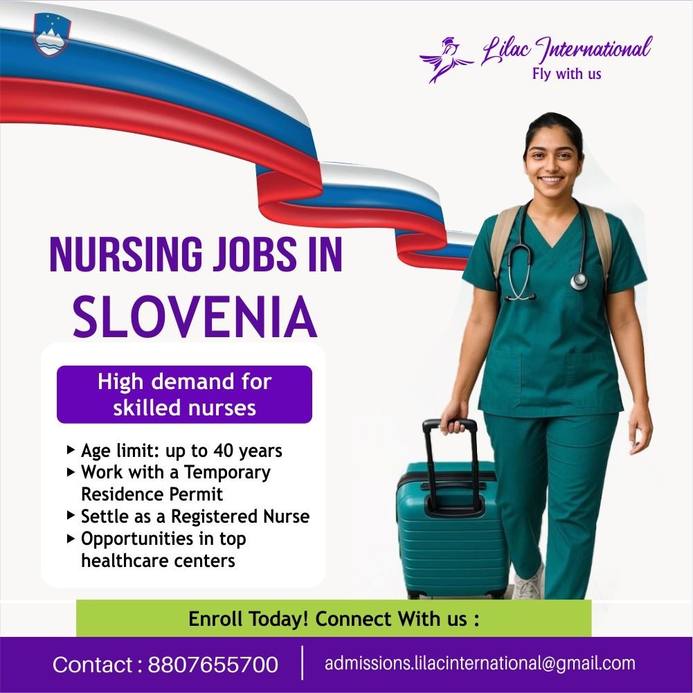 Lilac International Nursing Jobs in Slovenia!! photo 1