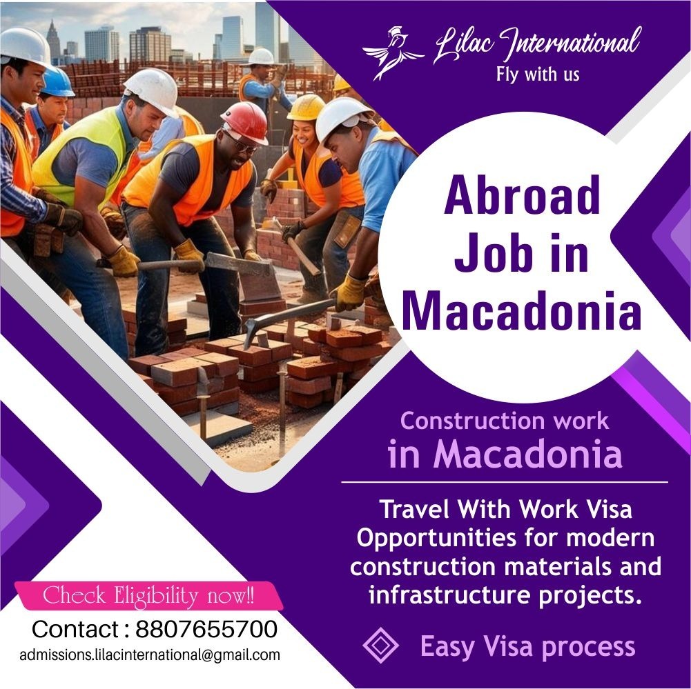 Construction work in Macadonia