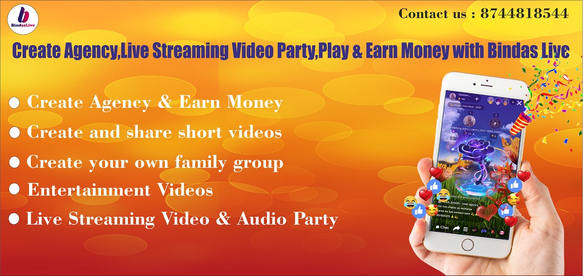 Create Your Agency & Earn Money on Bindas Live | Advanced Live Streaming Solutions photo 1