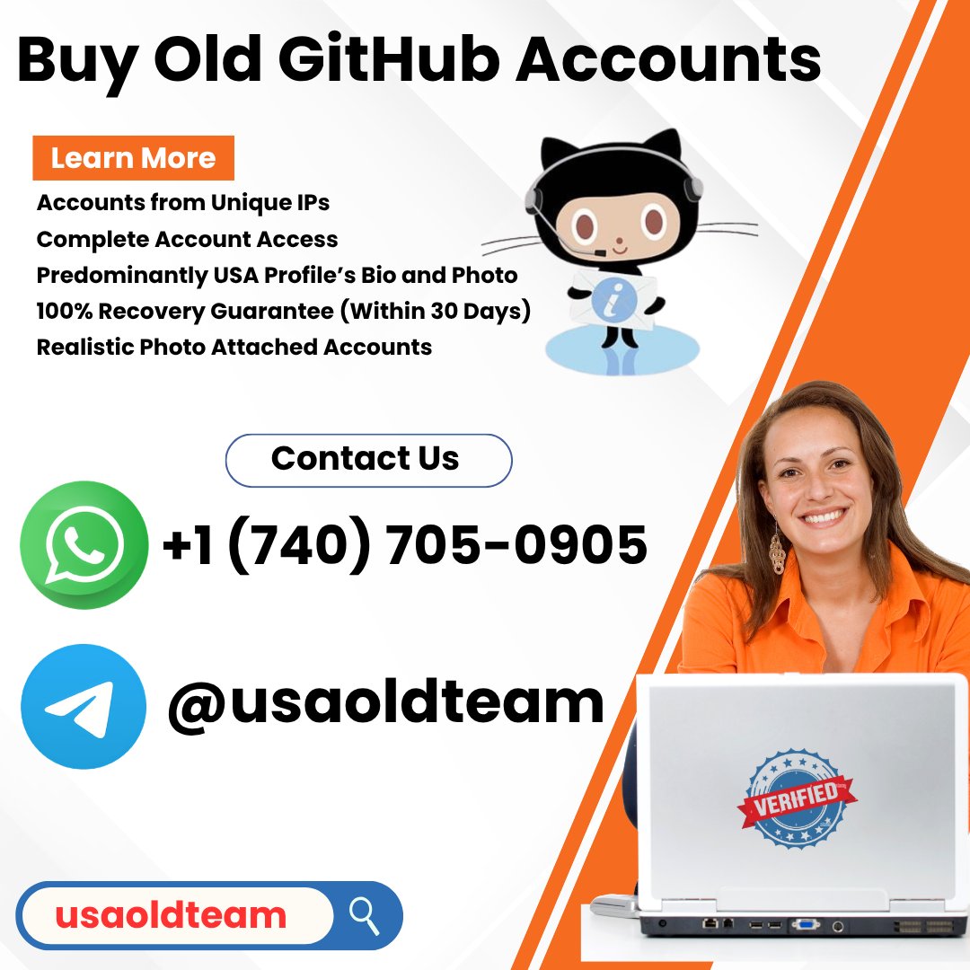 Buy Old GitHub Account