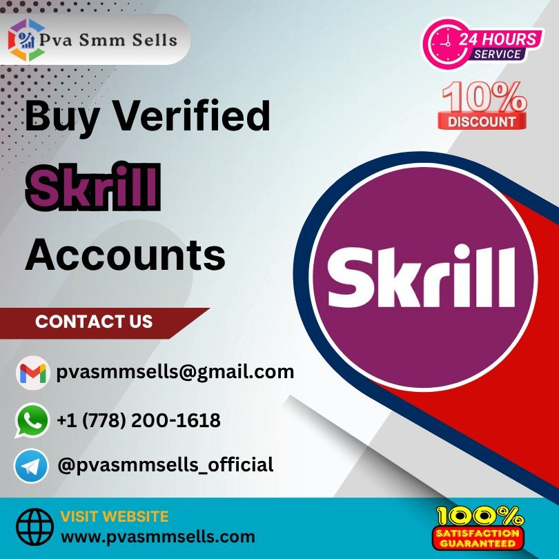 Top 10 Marketplaces to Buy Verified Skriil Accounts