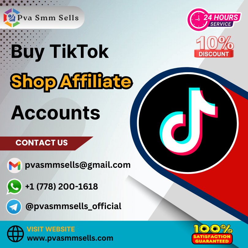 Best Places to Buy Verified TikTok Shop Affiliate Accounts Safely