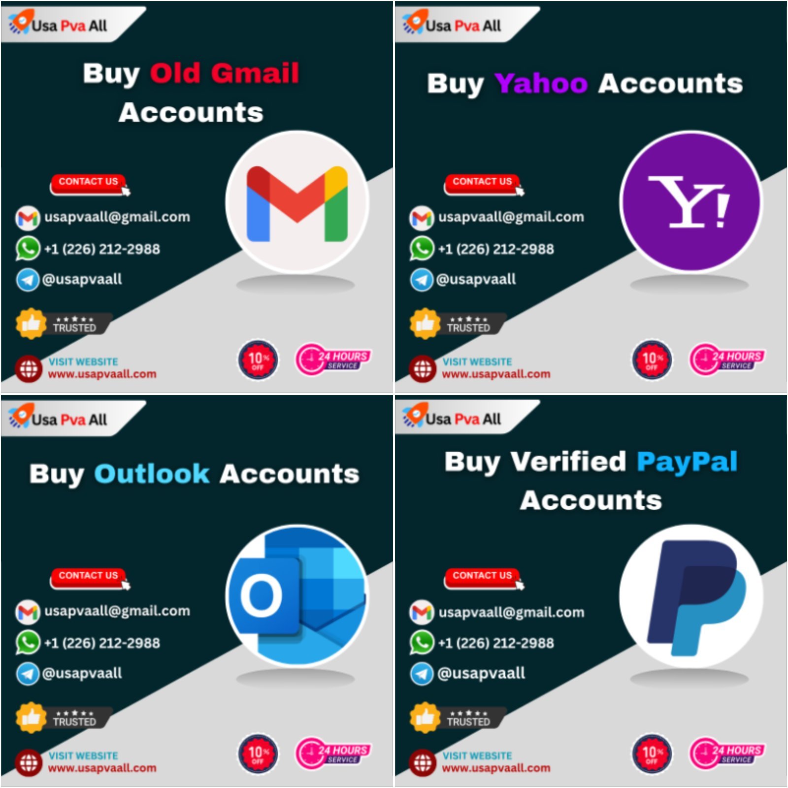 Top Sites to Buy Yahoo Accounts (PVA, Aged, Bulk Options) — Safe Delivery & Multi-Inbox photo 1
