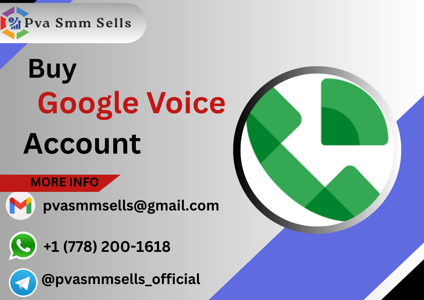 Buy Google Voice Account presentations