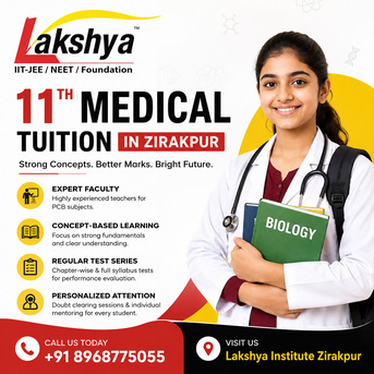 Trusted 11th Medical Tuition In Zirakpur For Science Students