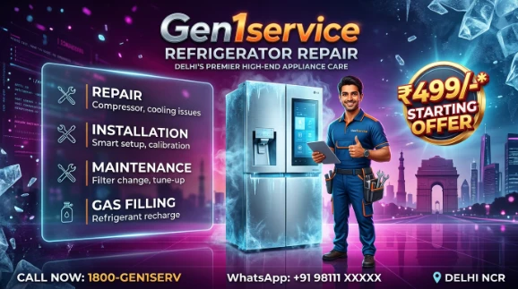 Refrigerator Service Repair Center In Mahavir-enclave Delhi photo 1