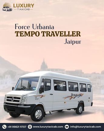 Best Urbania Tempo Traveller Rental Jaipur Service photo 1