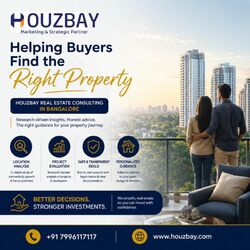 Helping Buyers Find the Right Property Houzbay Real Estate Consulting in Bangal - Bangalore photo 1