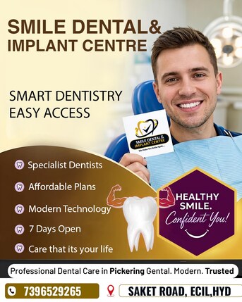 Best Dentist Near Me In AS Rao Nagar | Smile Dental And Implant Centre