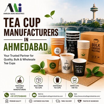 INR 1000,  Disposable Tea Cup Manufacturers In Ahmedabad For Bulk Orders