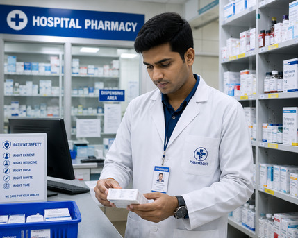 Wanted MALE Pharmacist For Hospital
