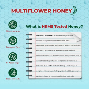 INR 275,  Buy 100% Pure Multiflora Honey 400gm | Natural & Delicious Honey photo 1