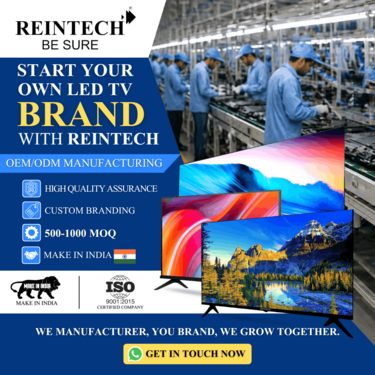 Start Your Own LED TV Brand with Reintech 
OEMODM LED TV M photo 1