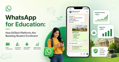 INR 999,  Simplify Student Communication And Engagement With WhatsApp