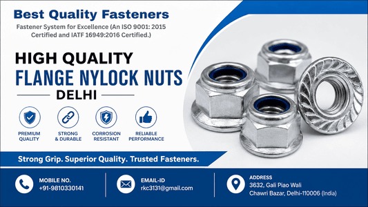 High Quality Flange Nylock Nuts Delhi photo 1