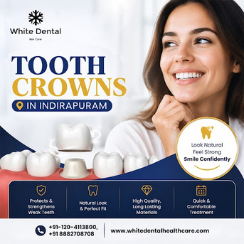 Tooth Crowns In Indirapuram For Restoring Damaged Teeth photo 1