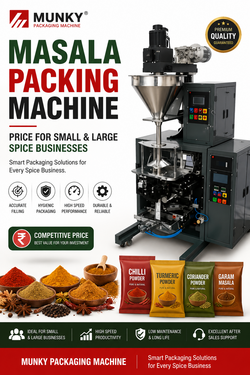 Masala Packing Machine Price for Small 
Large Spice Busines