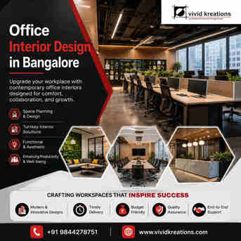 Office Interior Design In Bangalore