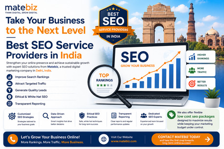 Take Your Business To The Next Level Best SEO Service Providers In India