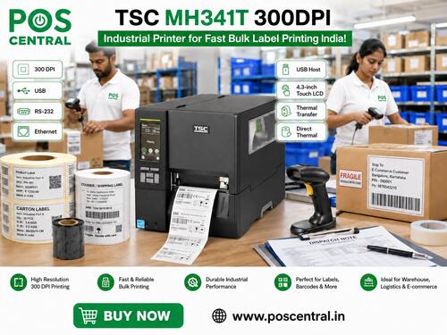 Buy TSC MH341T Industrial Printer for Bulk
India Labelling photo 1