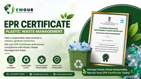 EPR Certificate Plastic Waste Management – Ewour photo 1