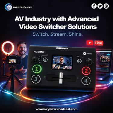 Multi Camera Video Switcher for
Professional Video Productio